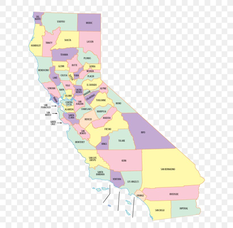 List Northern California Map County Geography, PNG, 650x800px, List, Area, California, City Map, Consolidated Citycounty Download Free