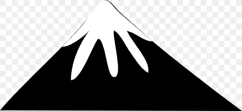 Mount Fuji Mountain Clip Art, PNG, 958x441px, Mount Fuji, Black, Black And White, Brand, Logo Download Free