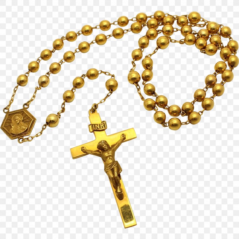 Rosary Crucifix Prayer Beads, PNG, 1419x1419px, Rosary, Artifact, Bead, Chain, Christian Cross Download Free