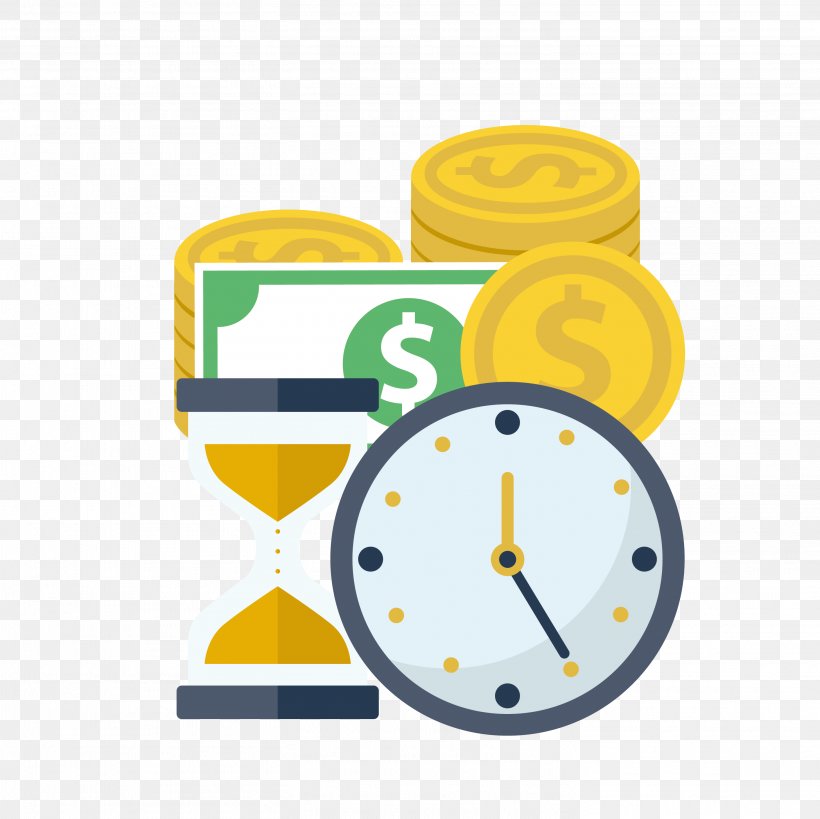 Time Value Of Money Flat Design Finance, PNG, 2917x2917px, Time Value Of Money, Alarm Clock, Area, Business, Clock Download Free