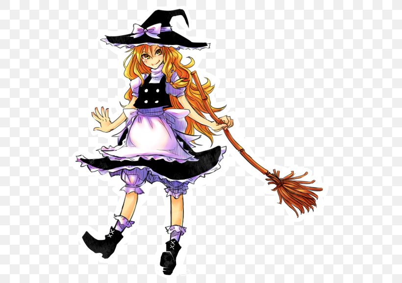 Marisa Kirisame Costume November 7 Touhou Project Halloween, PNG, 586x578px, Watercolor, Cartoon, Flower, Frame, Heart Download Free