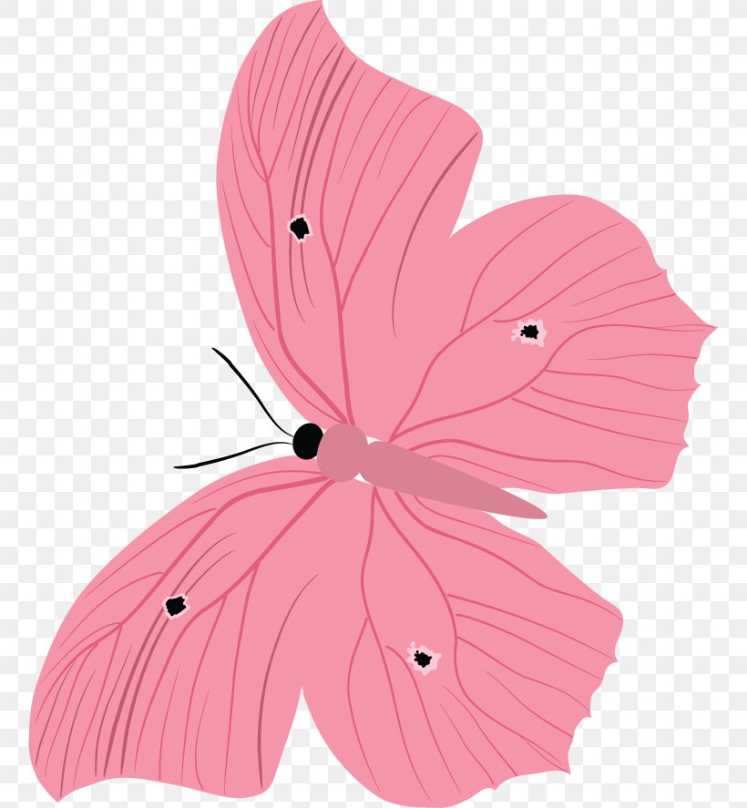 Butterfly Petal Malvales, PNG, 758x887px, Butterfly, Flower, Flowering Plant, Insect, Invertebrate Download Free