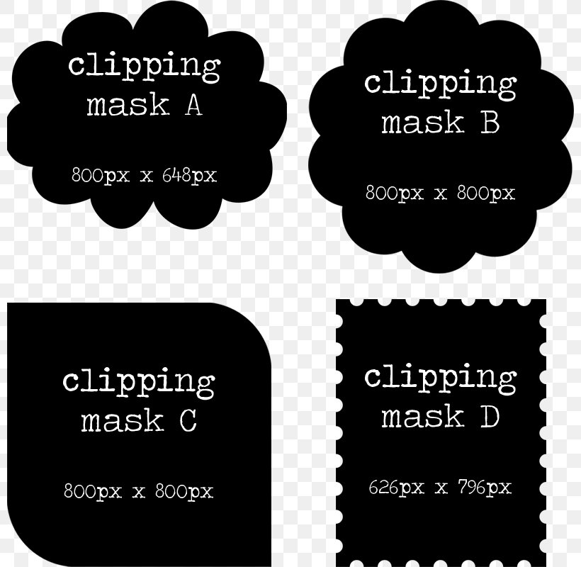 Clipping Path Mask Illustrator, PNG, 800x800px, Clipping Path, Black And White, Brand, Clipping, Digital Painting Download Free