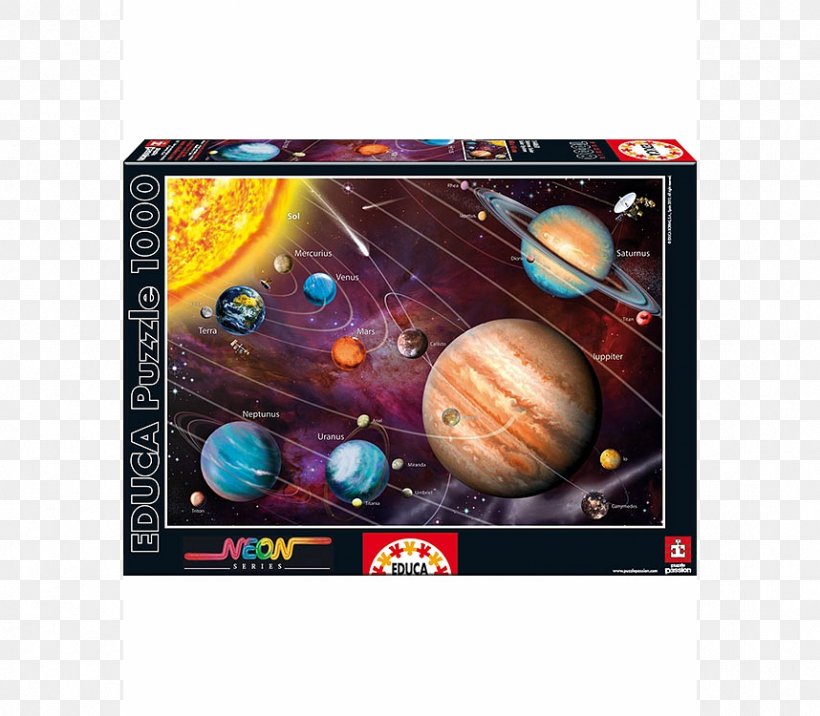 Jigsaw Puzzles Educa Borràs Solar System, PNG, 858x750px, Jigsaw Puzzles, Coloring Book, Earth, Game, Jigsaw Download Free