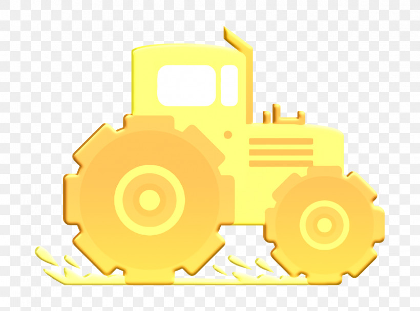 Transport Icon Farm Element Icon Tractor Icon, PNG, 1234x916px, Transport Icon, Farm Element Icon, Meter, Tractor Icon, Yellow Download Free