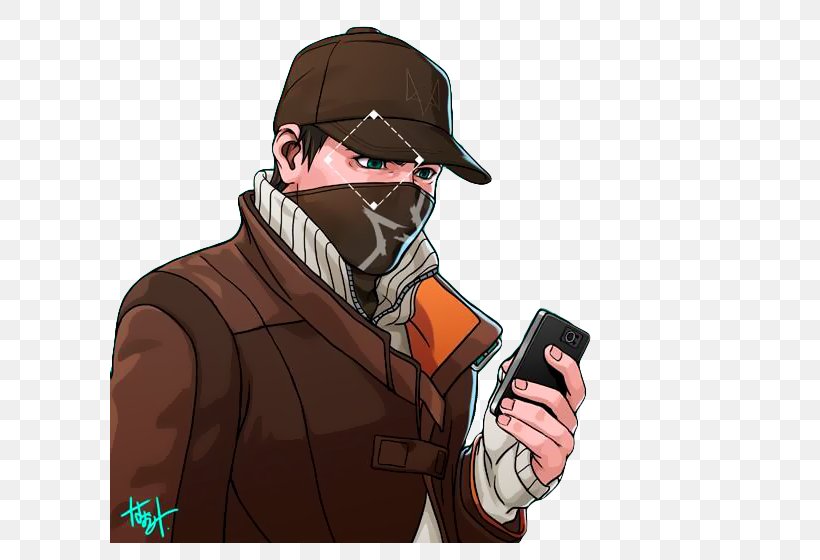 Watch Dogs 2 Drawing Aiden Pearce Video Game, PNG, 600x560px, Watercolor, Cartoon, Flower, Frame, Heart Download Free