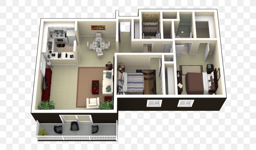 3D Floor Plan House Bedroom, PNG, 640x480px, 3d Floor Plan, Floor Plan, Apartment, Bathroom, Bed Download Free