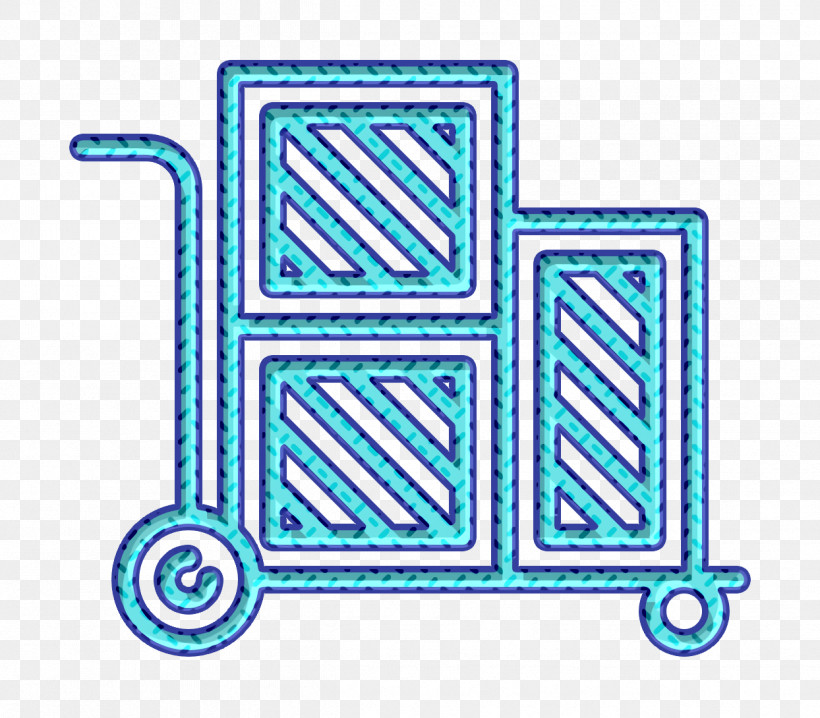 Management Icon Cart With Boxes Icon Trolley Icon, PNG, 1244x1090px, Management Icon, Chemical Symbol, Chemistry, Geometry, Line Download Free