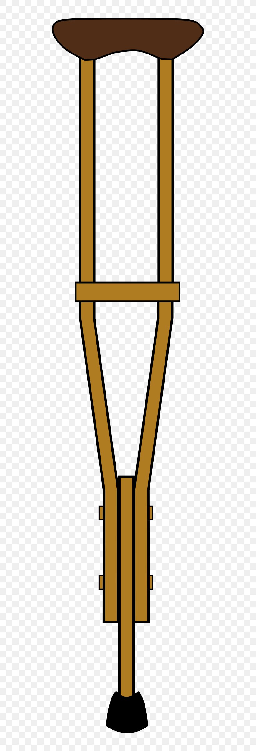 Crutch Clip Art, PNG, 602x2400px, Crutch, Free Content, Furniture, Outdoor Table, Royaltyfree Download Free