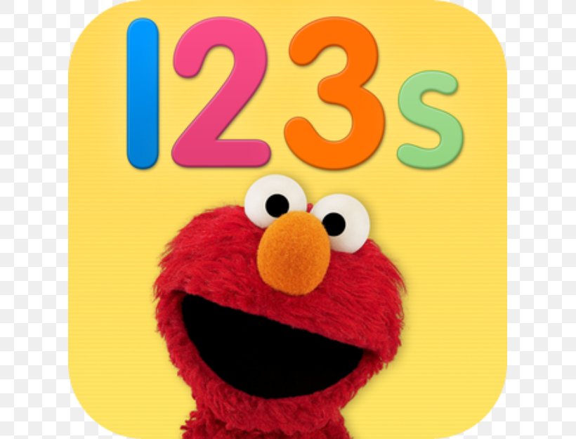Elmo Loves 123s Elmo Loves ABCs Sesame Workshop Game, PNG, 625x625px, Elmo Loves 123s, Android, App Store, Baby Toys, Child Download Free