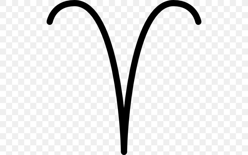 Aries Astrology Zodiac Astrological Sign, PNG, 512x512px, Aries, Astrological Sign, Astrology, Bicycle Part, Black And White Download Free