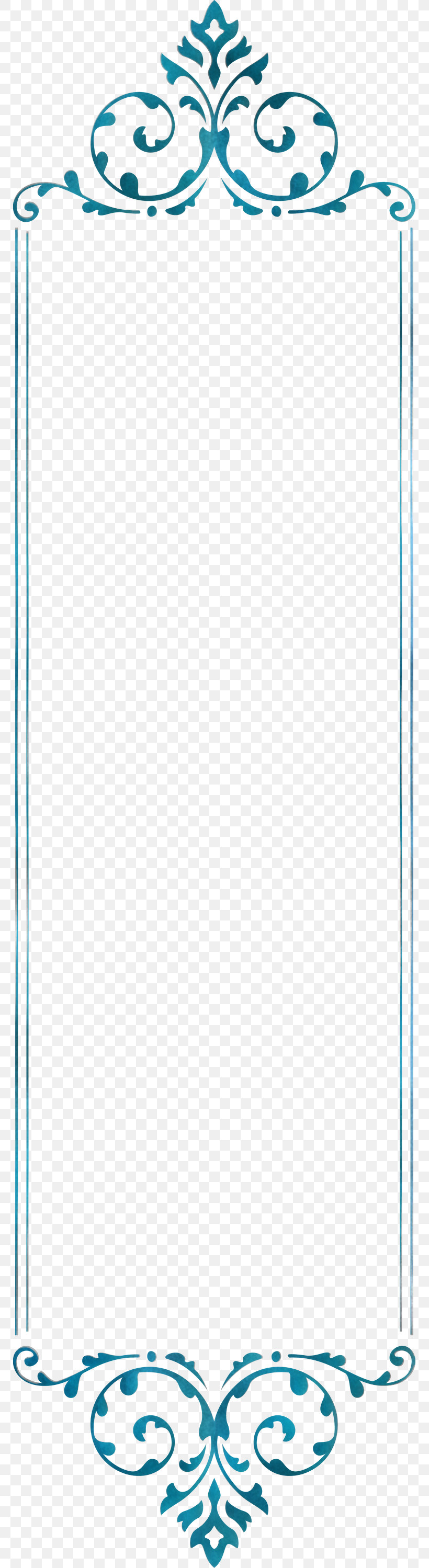 Classic Frame, PNG, 769x2998px, Classic Frame, Line, Picture Frame, Rectangle, Square Download Free