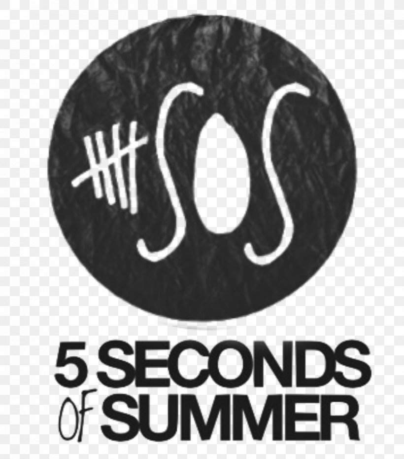 Logo 5 Seconds Of Summer Symbol Brand Youngblood, PNG, 868x985px, 5 Seconds Of Summer, Logo, Black And White, Brand, Label Download Free