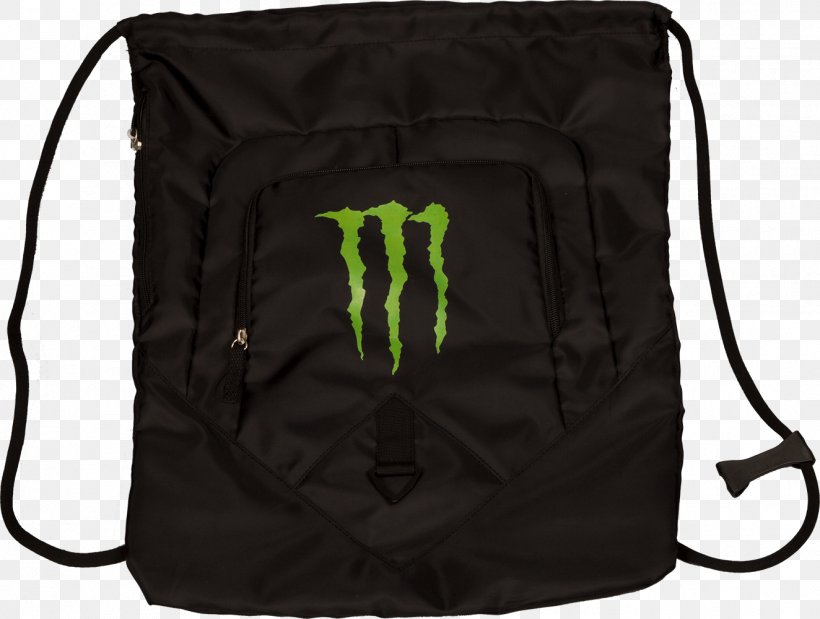 Monster Energy Energy Drink Backpack Handbag, PNG, 1324x1000px, Monster Energy, Backpack, Bag, Black, Brand Download Free