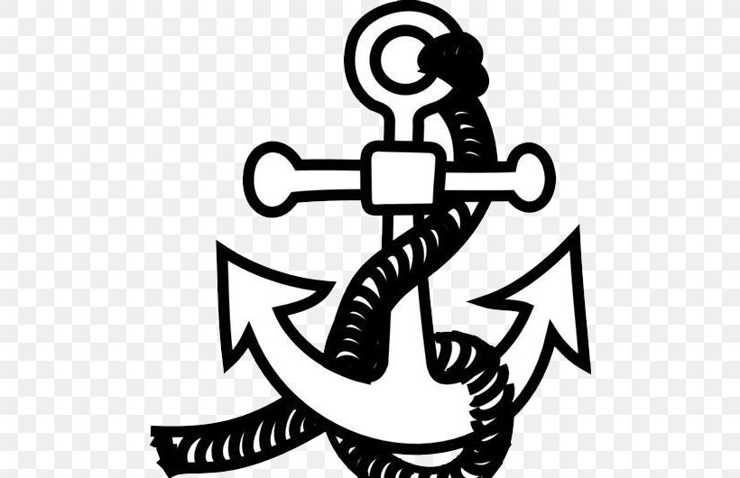 Ship Clip Art, PNG, 490x530px, Drawing, Anchor, Art, Black And White, Clip Art Download Free
