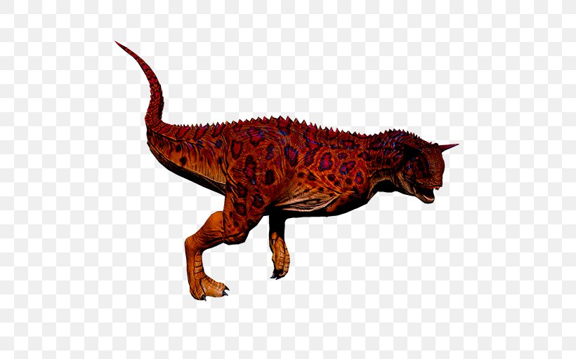 Carnotaurus Tyrannosaurus Primal Carnage Dinosaur Cryolophosaurus, PNG, 512x512px, Carnotaurus, Animal, Animal Figure, Cryolophosaurus, Dinosaur Download Free