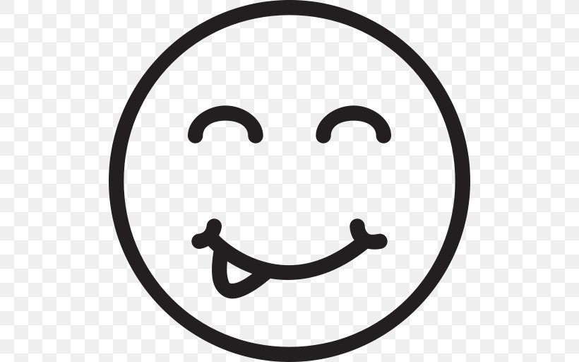Emoticon Smiley Emoji Clip Art, PNG, 512x512px, Emoticon, Black And White, Body Jewelry, Drawing, Emoji Download Free