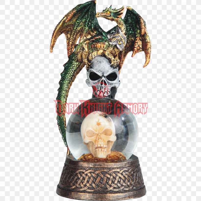 Figurine Snow Globes Dragon Sculpture Statue, PNG, 850x850px, Figurine, Chinese Dragon, Dragon, Fantasy, Green Download Free