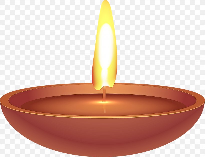 Orange, PNG, 2999x2309px, Lighting, Bowl, Candle, Candle Holder, Diwali Download Free