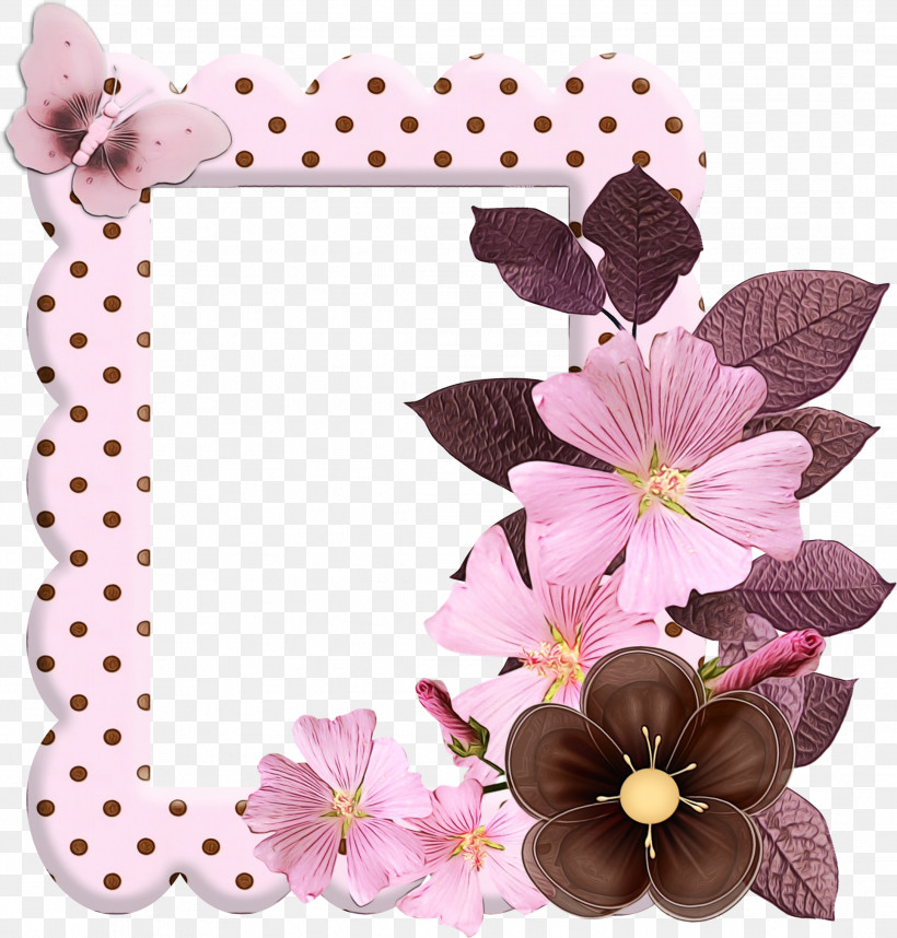Picture Frame, PNG, 2171x2272px, Watercolor, Blossom, Flower, Paint, Petal Download Free