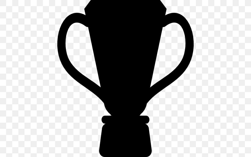 Trophy, PNG, 512x512px, Trophy, Award, Black And White, Cup, Drinkware Download Free