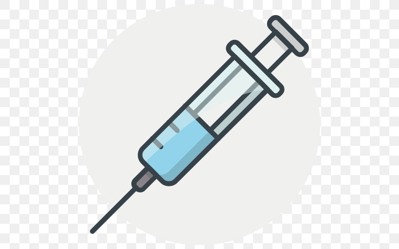 Hypodermic Needle Syringe Vaccine Injection Medicine, PNG, 512x512px, Hypodermic Needle, Clinic, Drug, Drug Injection, Hardware Download Free