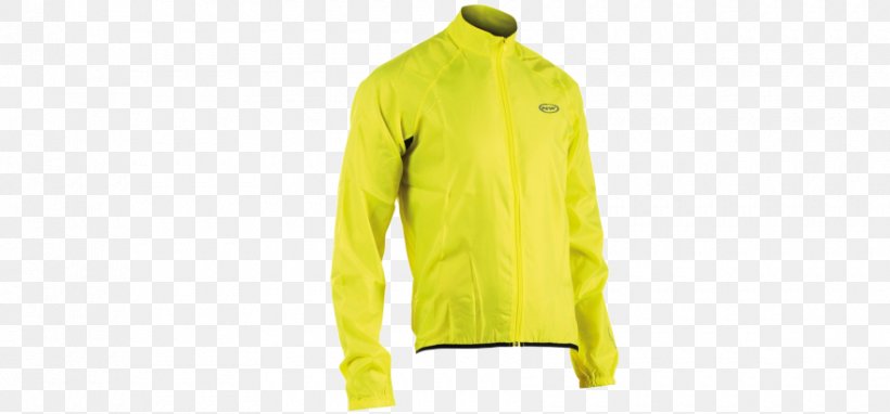 Jacket Yellow Outerwear Clothing Sleeve, PNG, 880x411px, Jacket, Clothing, Coat, Cycling, Gilet Download Free