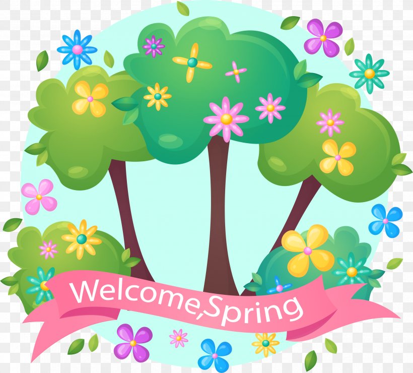 Spring Pink Banner Vector, PNG, 3322x3001px, Cartoon, Art, Clip Art, Computer Software, Flora Download Free