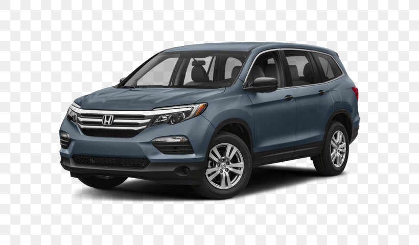 2018 Honda Pilot LX Car Sport Utility Vehicle Honda Today, PNG, 640x480px, 2018 Honda Pilot, 2018 Honda Pilot Lx, Honda, Automatic Transmission, Automotive Design Download Free