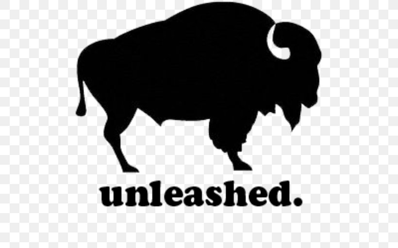Buffalo American Bison Clip Art, PNG, 512x512px, Buffalo, American Bison, Black And White, Bull, Cartoon Download Free