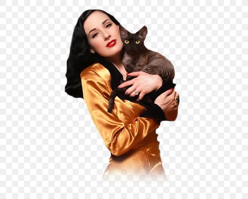 Dita Von Teese Devon Rex Celebrity Cat Lady Cats & Dogs, PNG, 439x660px, Dita Von Teese, Artist, Asian, Bettie Page, Black Cat Download Free