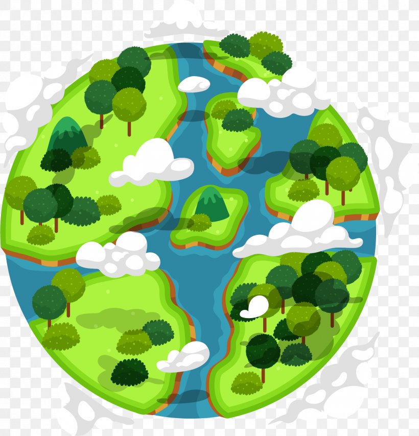 Earth Euclidean Vector Planet, PNG, 1699x1771px, Earth, Grass, Green, Leaf, Natural Environment Download Free