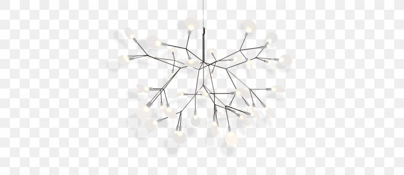 Pendant Light Moooi Light Fixture Cow Parsnip White, PNG, 1840x800px, Pendant Light, Black And White, Body Jewellery, Body Jewelry, Branch Download Free