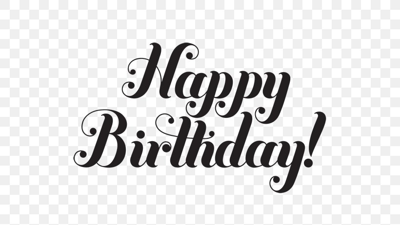 Birthday Cake Happy Birthday To You Wish Clip Art, PNG, 598x462px, Birthday Cake, Birthday, Black And White, Brand, Calligraphy Download Free