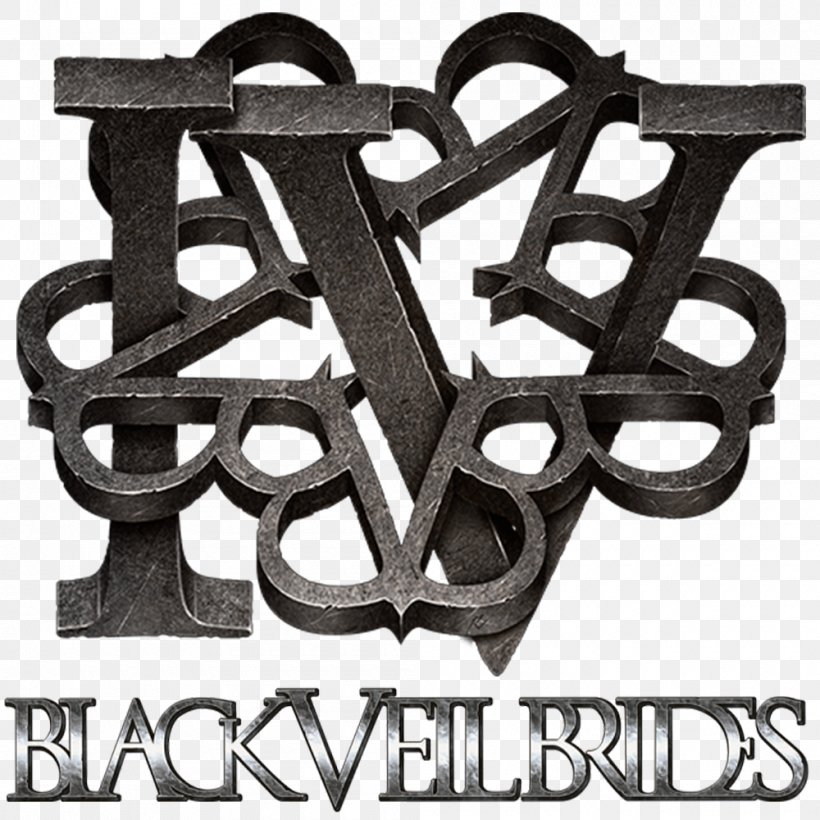 Black Veil Brides T-shirt Heart Of Fire Musical Ensemble, PNG, 1000x1000px, Black Veil Brides, Heart Of Fire, Logo, Metal, Musical Ensemble Download Free