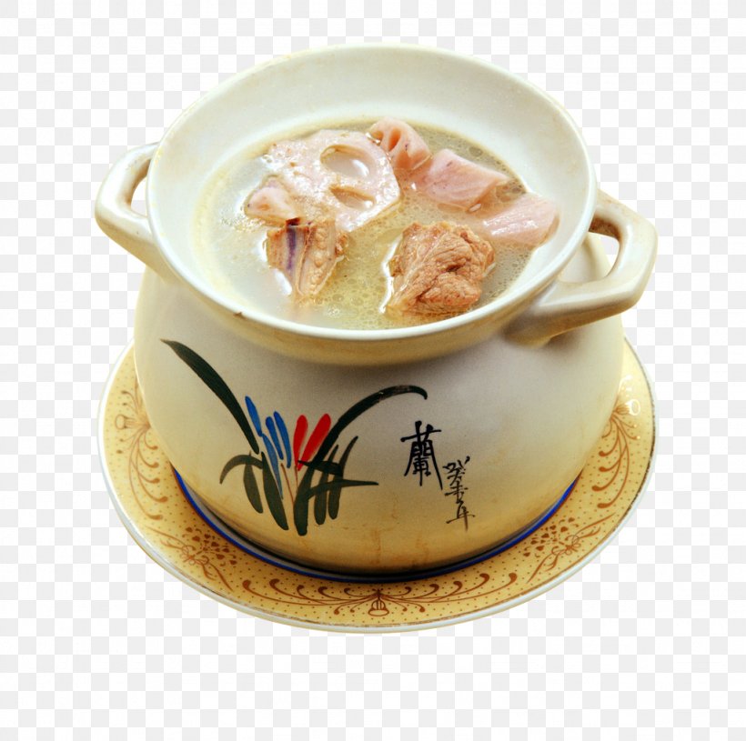 Chinese Cuisine Lotus Root Soup Hot Dry Noodles Pork Ribs, PNG, 1024x1019px, Chinese Cuisine, Cooking, Cup, Dish, Flavor Download Free