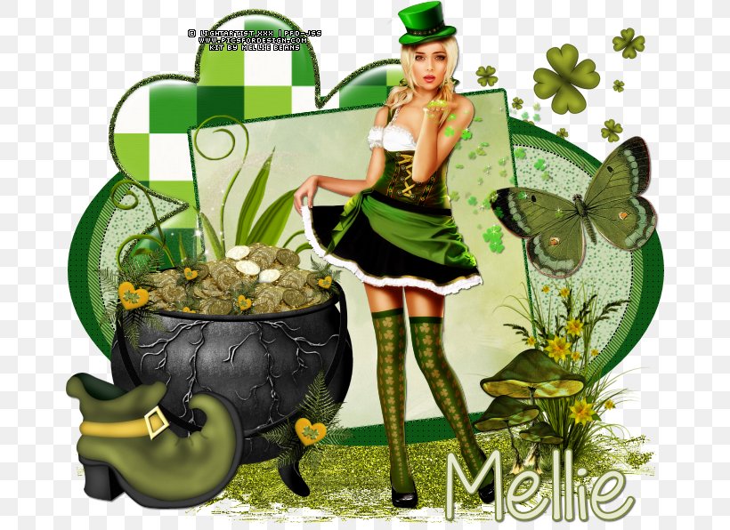 Flowering Plant Leprechaun Food Tree, PNG, 673x596px, Flowering Plant, Fictional Character, Food, Leprechaun, Mythical Creature Download Free