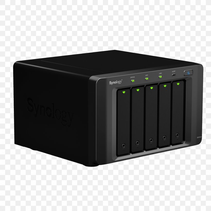 Synology DiskStation DS1515+ Network Storage Systems Synology Inc. Hard Drives, PNG, 1280x1280px, Network Storage Systems, Audio, Computer Component, Computer Data Storage, Computer Servers Download Free