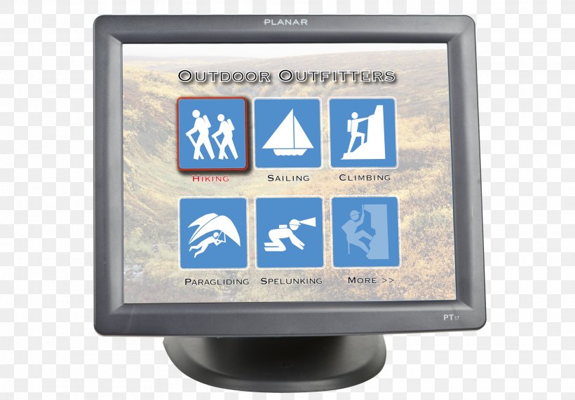Computer Monitors Planar Systems Touchscreen Liquid-crystal Display LED-backlit LCD, PNG, 1920x1338px, Computer Monitors, Brand, Communication, Computer Monitor, Digital Visual Interface Download Free
