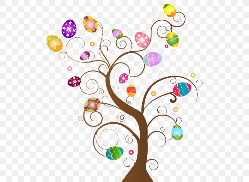 Easter Egg Tree Clip Art, PNG, 544x600px, Easter, Art, Artwork, Branch, Christmas Download Free