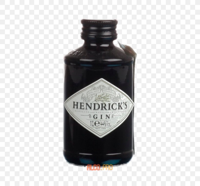Hendrick's Gin Distilled Beverage Cocktail Jenever, PNG, 507x760px, Gin, Alcohol By Volume, Alcoholic Beverage, Alcoholic Drink, Amaro Download Free