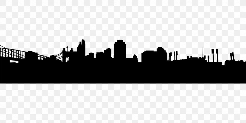 Silhouette Clip Art, PNG, 960x480px, Silhouette, Black And White, City, Image File Formats, Metropolis Download Free