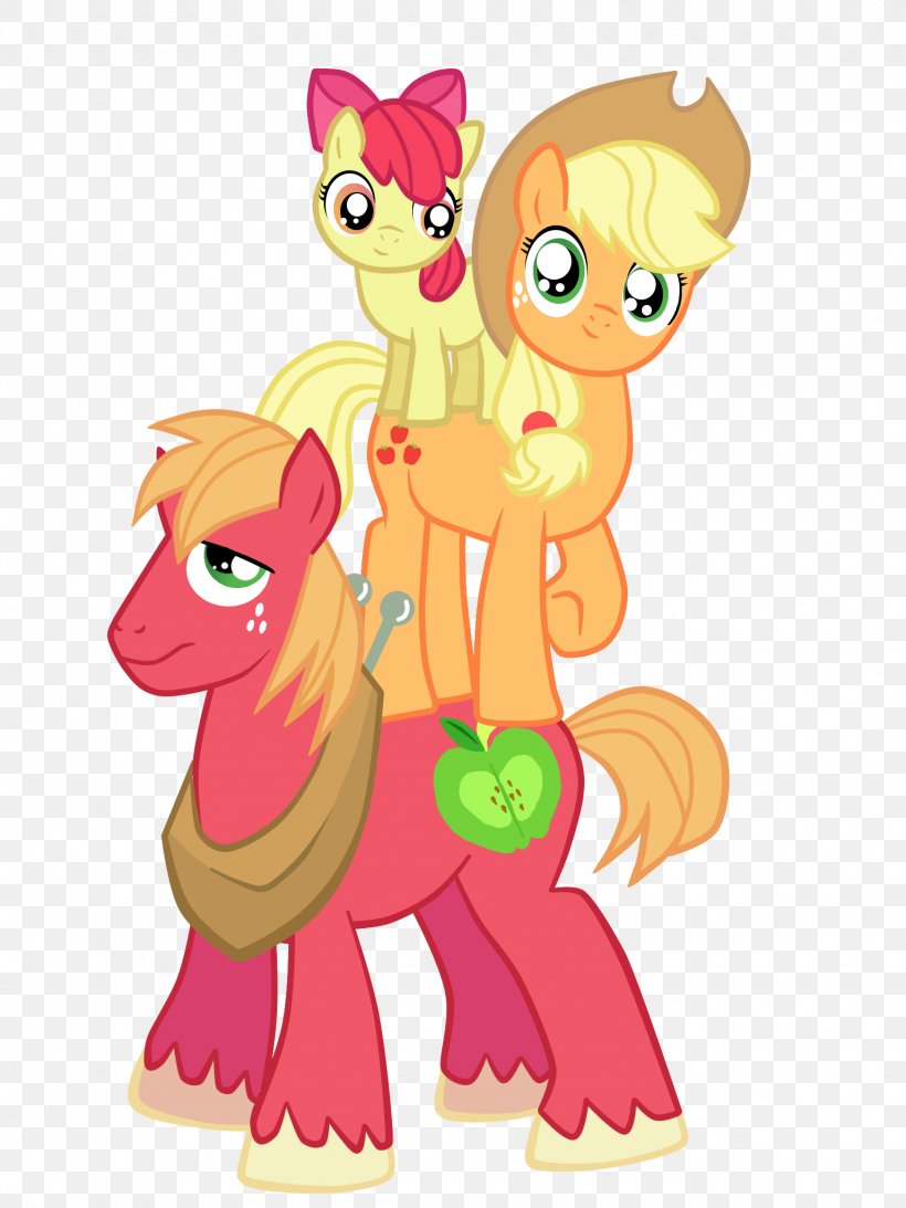 Applejack Apple Bloom Big McIntosh Pony, PNG, 1536x2048px, Watercolor, Cartoon, Flower, Frame, Heart Download Free