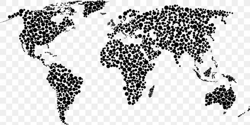 Globe World Map United States, PNG, 1280x640px, Globe, Art, Black, Black And White, Carnivoran Download Free