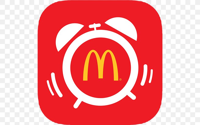 McDonald's Restaurants Alarm Clocks Mobile App Food, PNG, 512x512px, Mcdonalds, Alarm Clocks, Alarm Device, Android, App Store Download Free