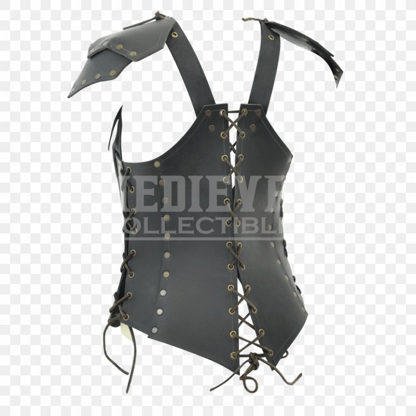 Pauldron Robe Corset Components Of Medieval Armour Bustier, PNG, 850x850px, Pauldron, Armour, Bodice, Body Armor, Bone Download Free