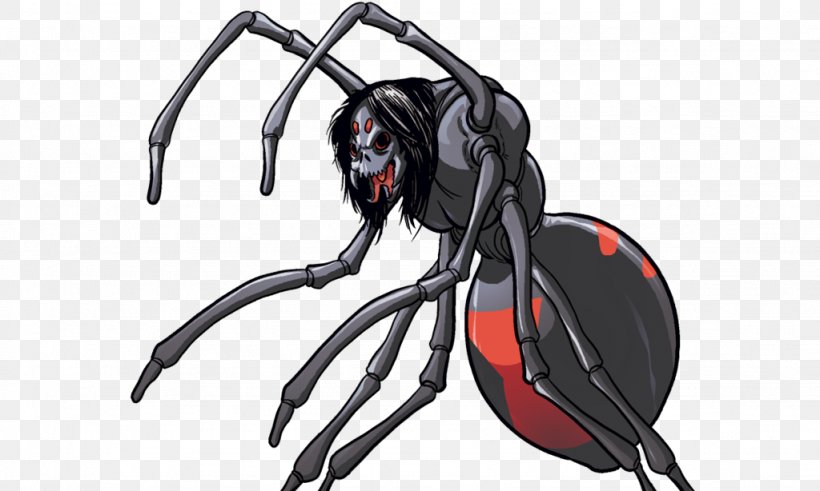 Spider Black Widow Comics Cartoon Drawing, PNG, 1024x614px, Spider, Audio, Audio Equipment, Black Widow, Cartoon Download Free