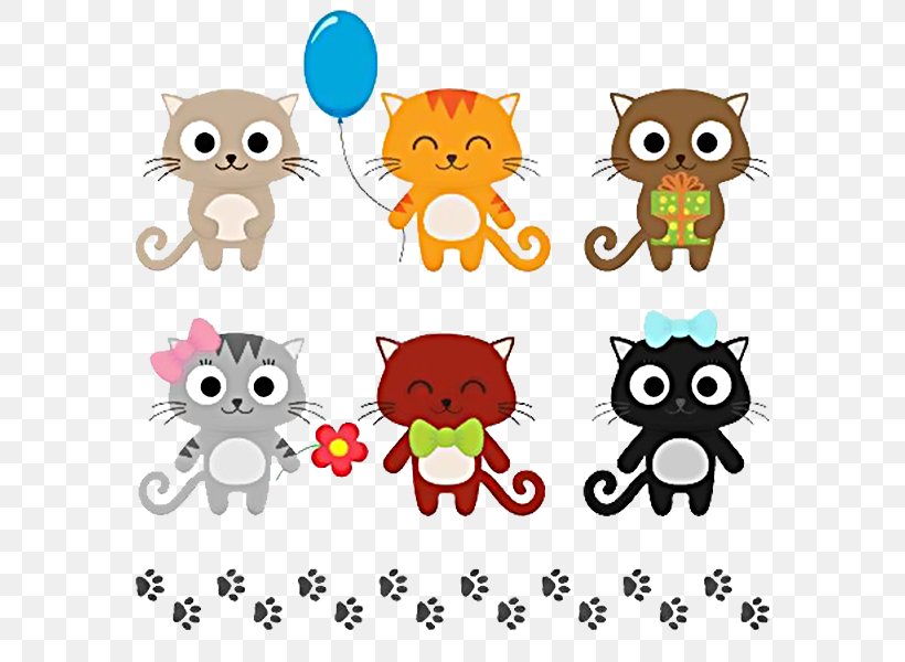 Kitten Cat Cartoon Clip Art, PNG, 600x600px, Kitten, Artwork, Cartoon, Cat, Cuteness Download Free