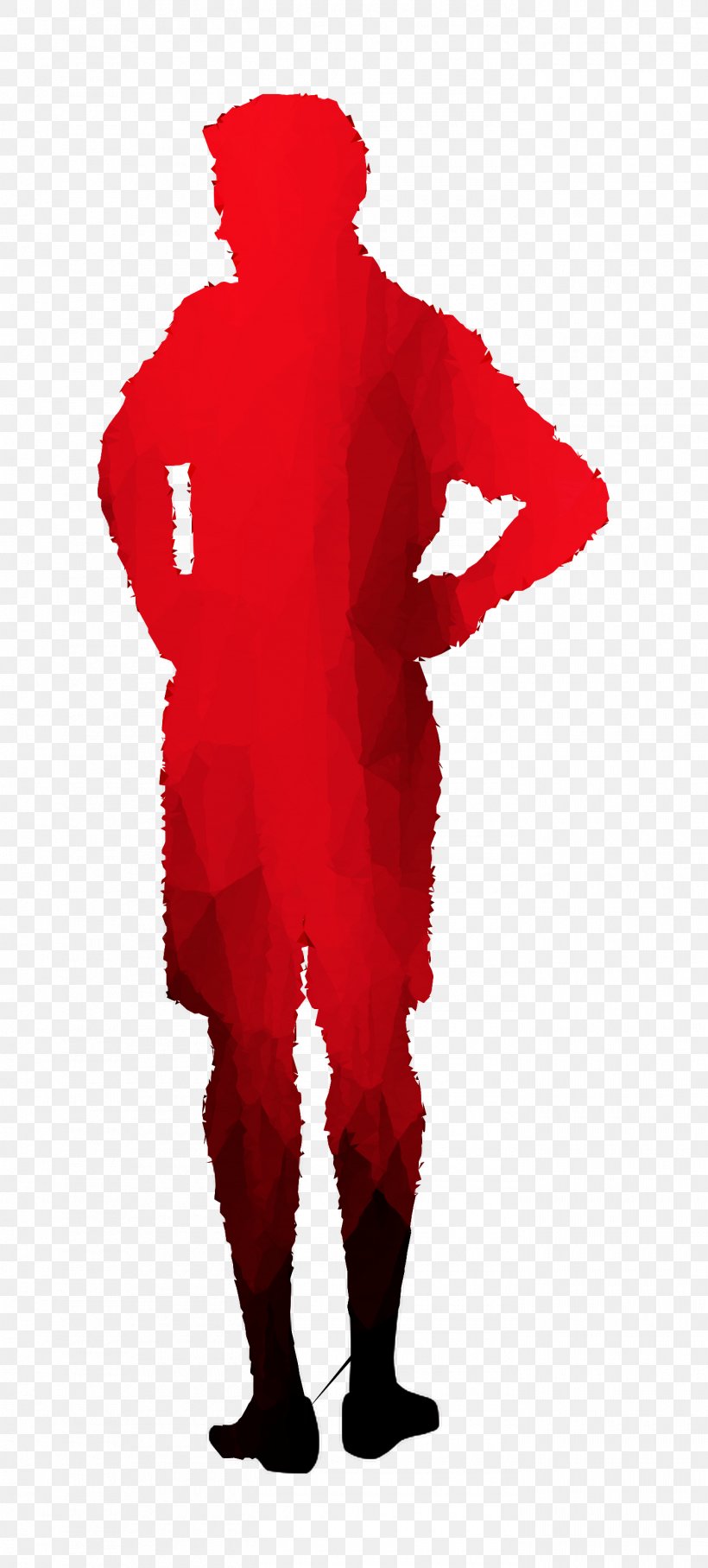 Illustration Shoulder Character Silhouette Fiction, PNG, 1400x3100px, Shoulder, Character, Fiction, Red, Redm Download Free