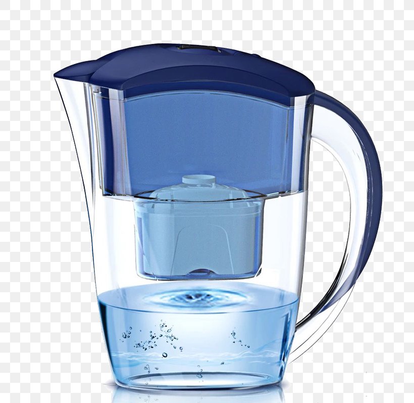 Jug Water Filter Pitcher Kettle, PNG, 800x800px, Jug, Cobalt Blue, Cup, Drinkware, Electric Kettle Download Free